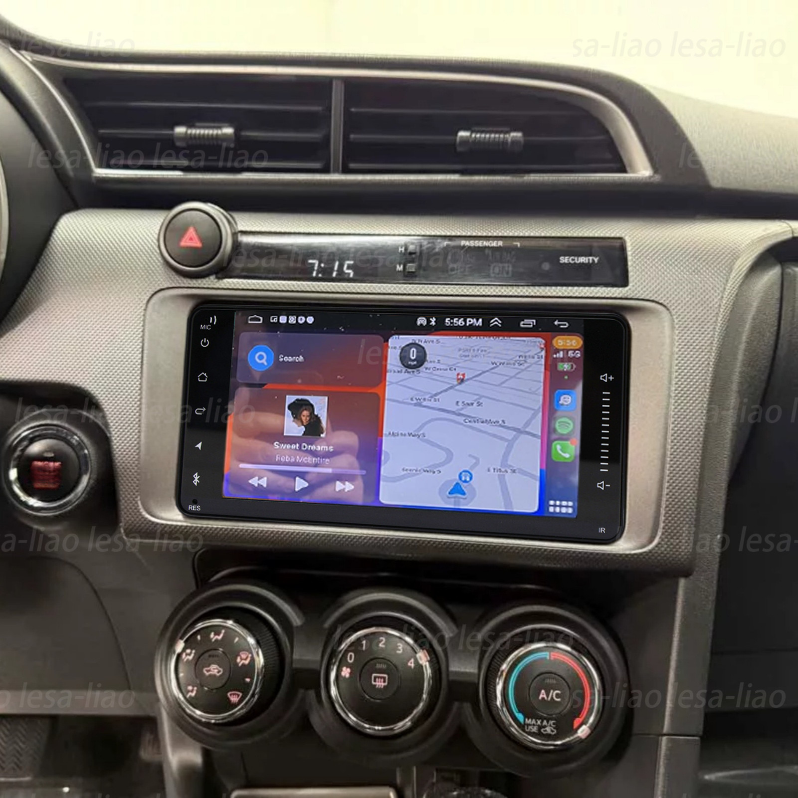 7'' For Toyota Scion tC 2011-2016 Apple Carplay Android15 Car Stereo Radio Navi