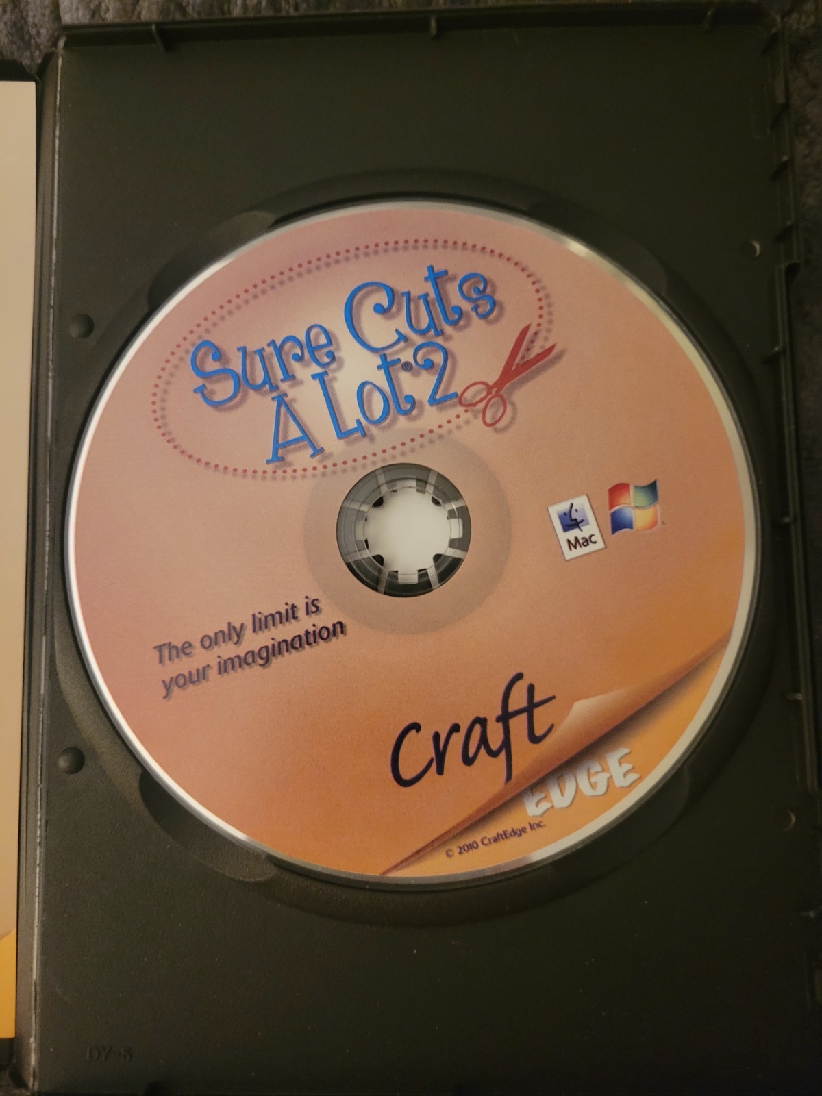 Sure Cuts A Lot 2 Software, VERY RARE!!