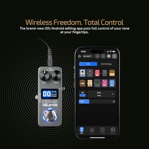 GP-5 Super Compact Multi-Effects Processor & NAM/IR Loader Pedal(Incl 1PCS
