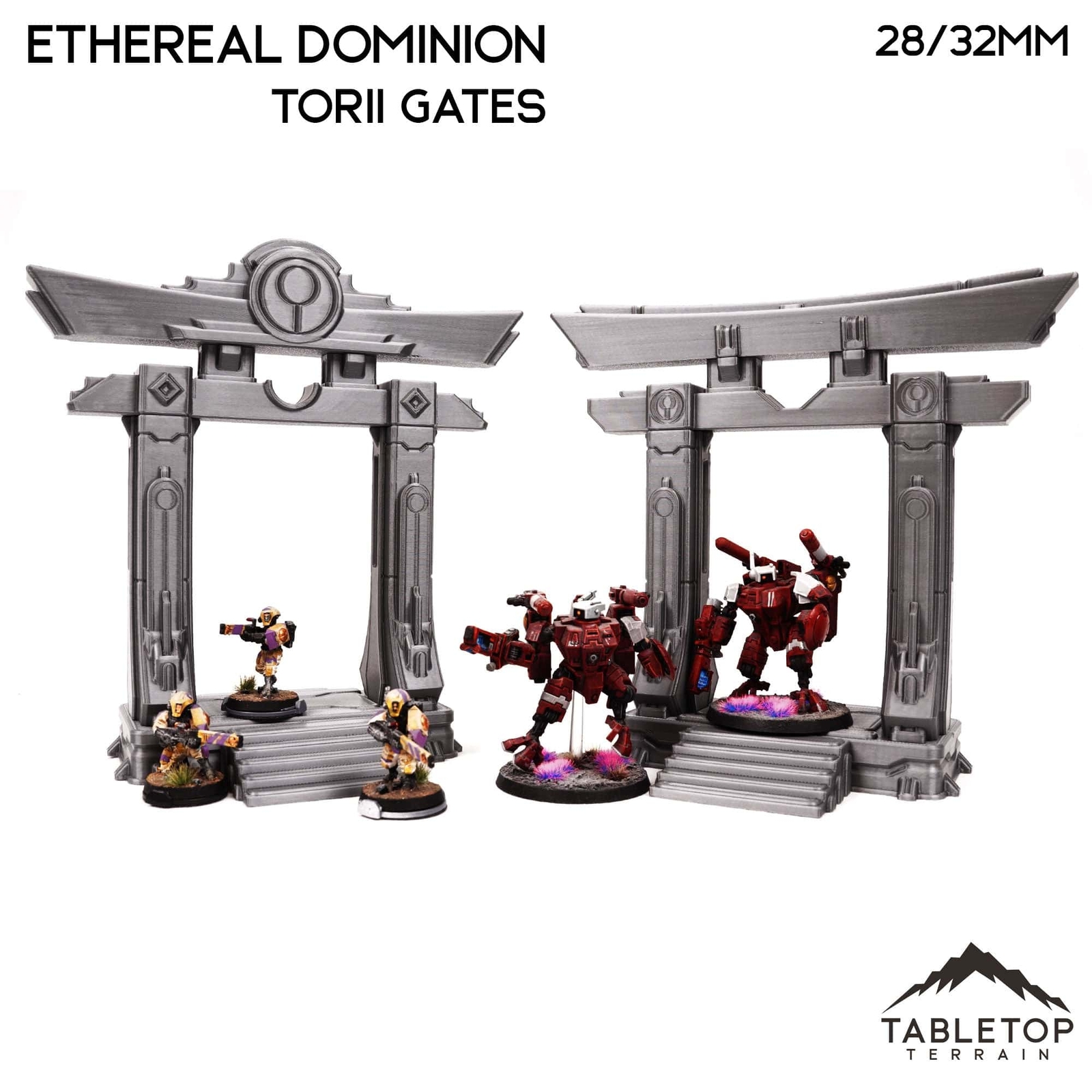 Ethereal Dominion Torii Gates - Grimdark Gothic Wargaming Tabletop