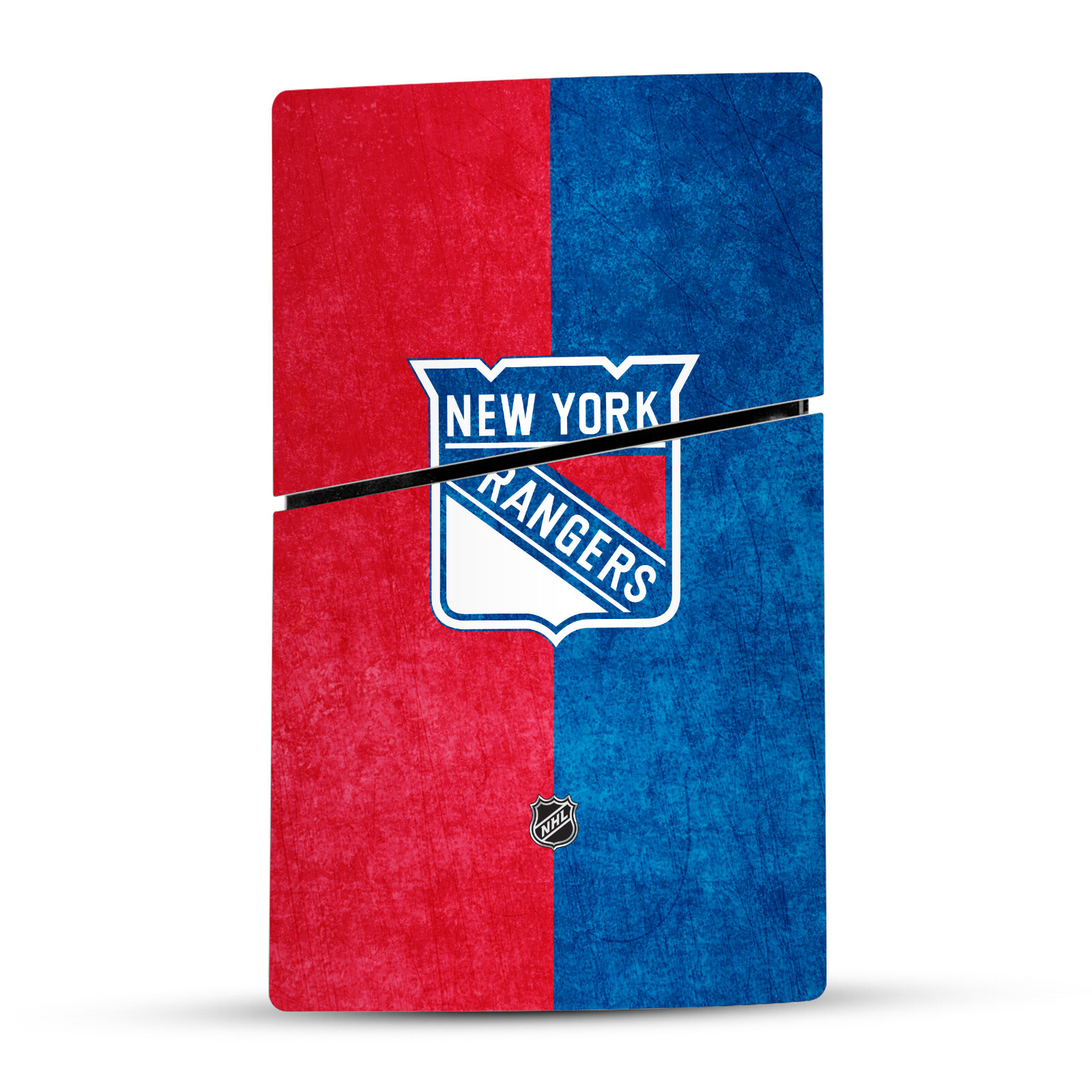 NHL NEW YORK RANGERS VINYL SKIN FOR PS5 SLIM/PRO DIGITAL CONSOLE & CONTROLLER