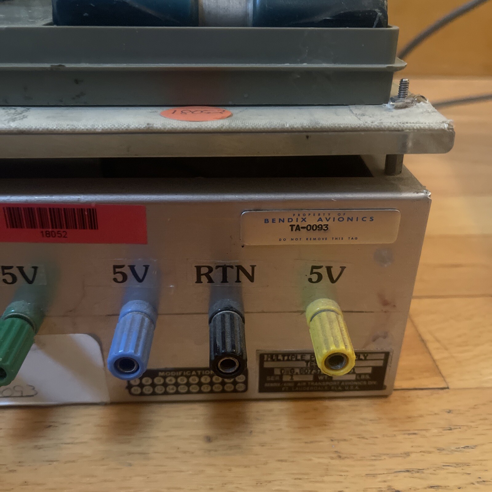 King Bendix Multiple Power Supply Test Aid With Plug Gage Set! Avionics Testing!