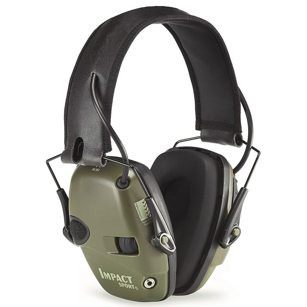 R-01526 Impact Sport Electronic Noise Reduction NRR 22 Range Shooting Ear Muffs