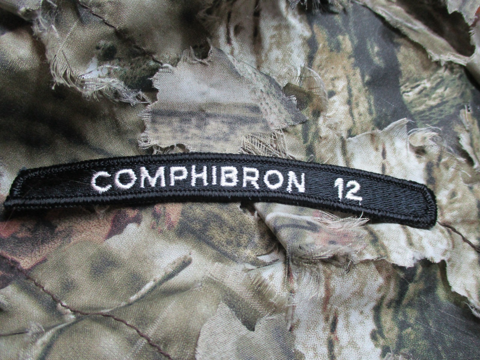 Comphibron 12 Military Tab Patch