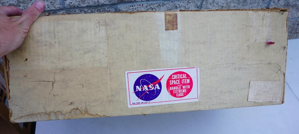 NASA Space Shuttle Spacecraft Audio Wire Converter Original Artifact & Box Rohr