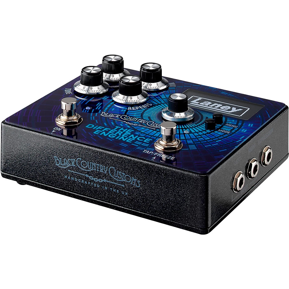 Laney The Difference Engine TriMode Delay Effects Pedal Blue