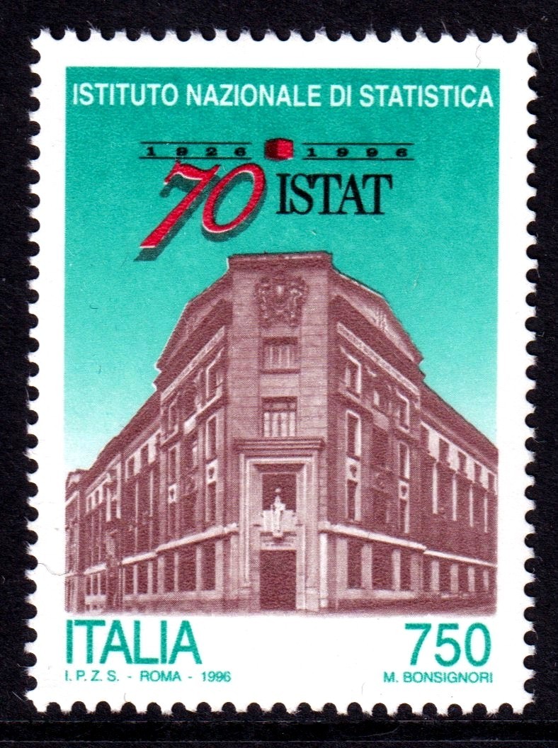 Italy 1996 Statistics Institute Mint MNH SC 2122