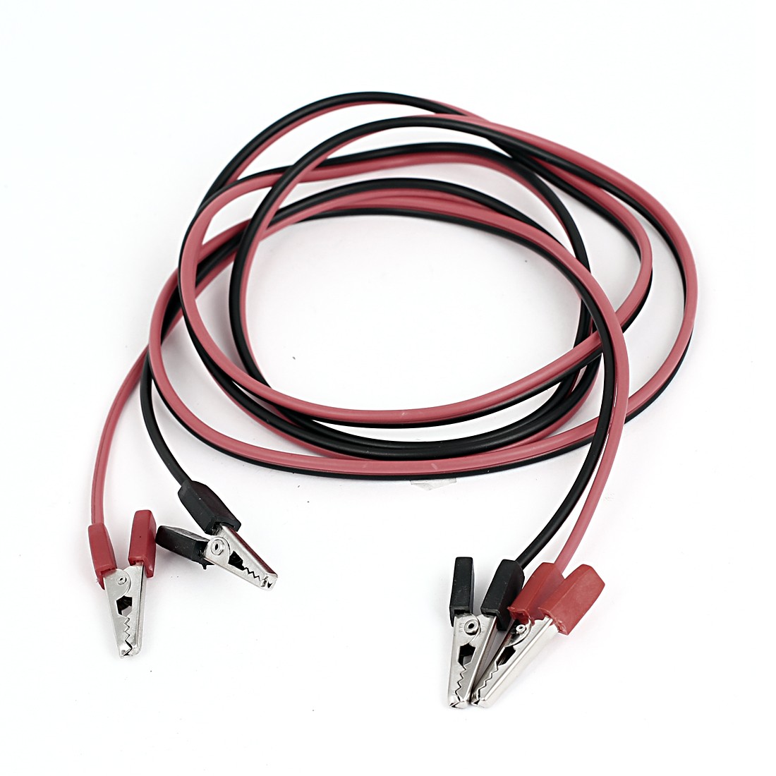Double-ended Test Lead Alligator Crocodile Clip Jumper Cord Cable 5Ft