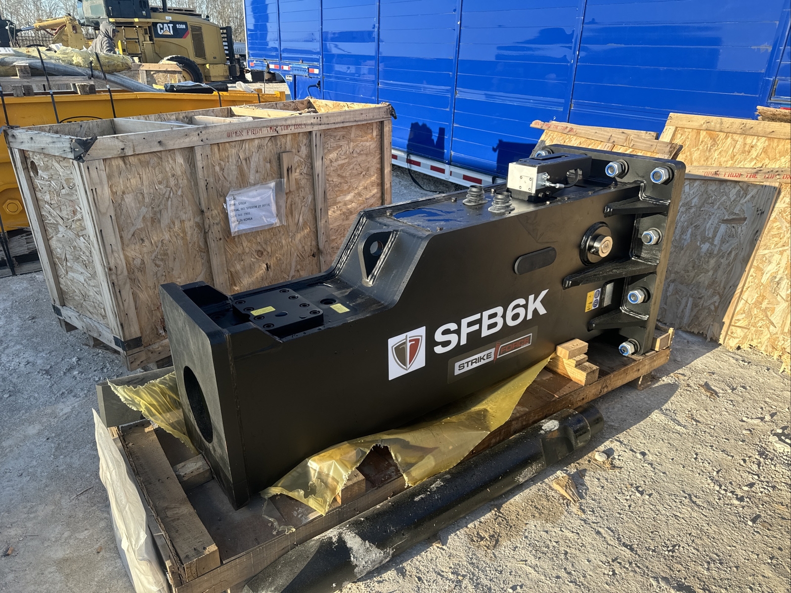 Paladin SFB6K  Hydraulic Hammer Strike Force 23706K Cat 330 PC300 Case New