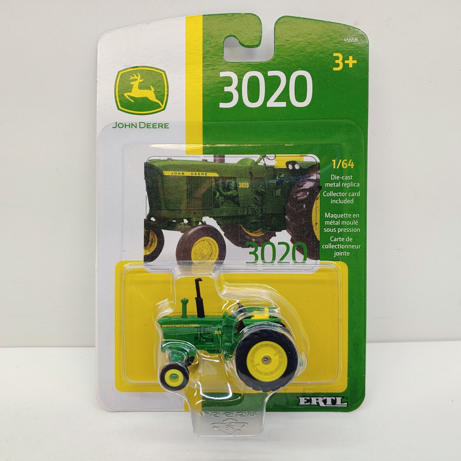 Ertl John Deere 3020 Tractor 1/64 Die-cast LP68845 2019