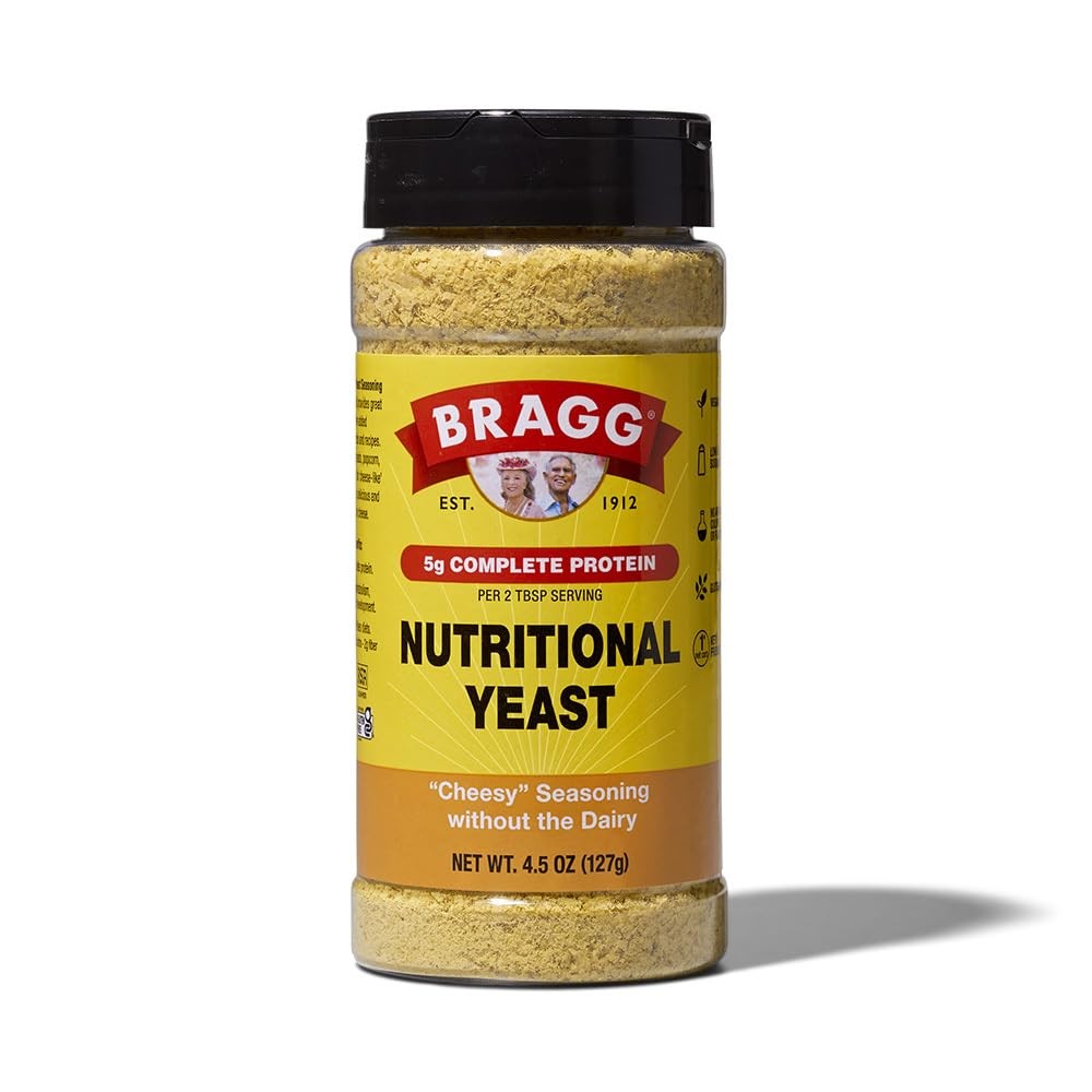 Bragg Premium Nutritional Yeast Seasoning 4.5 Ounce (Pack 1) Packaging May Vary