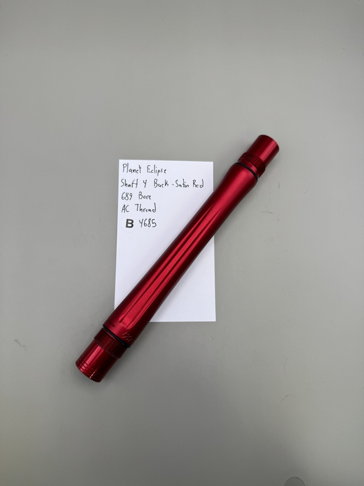 Planet Eclipse Shaft 4 Back-Satin Red 689 Bore AC Thread