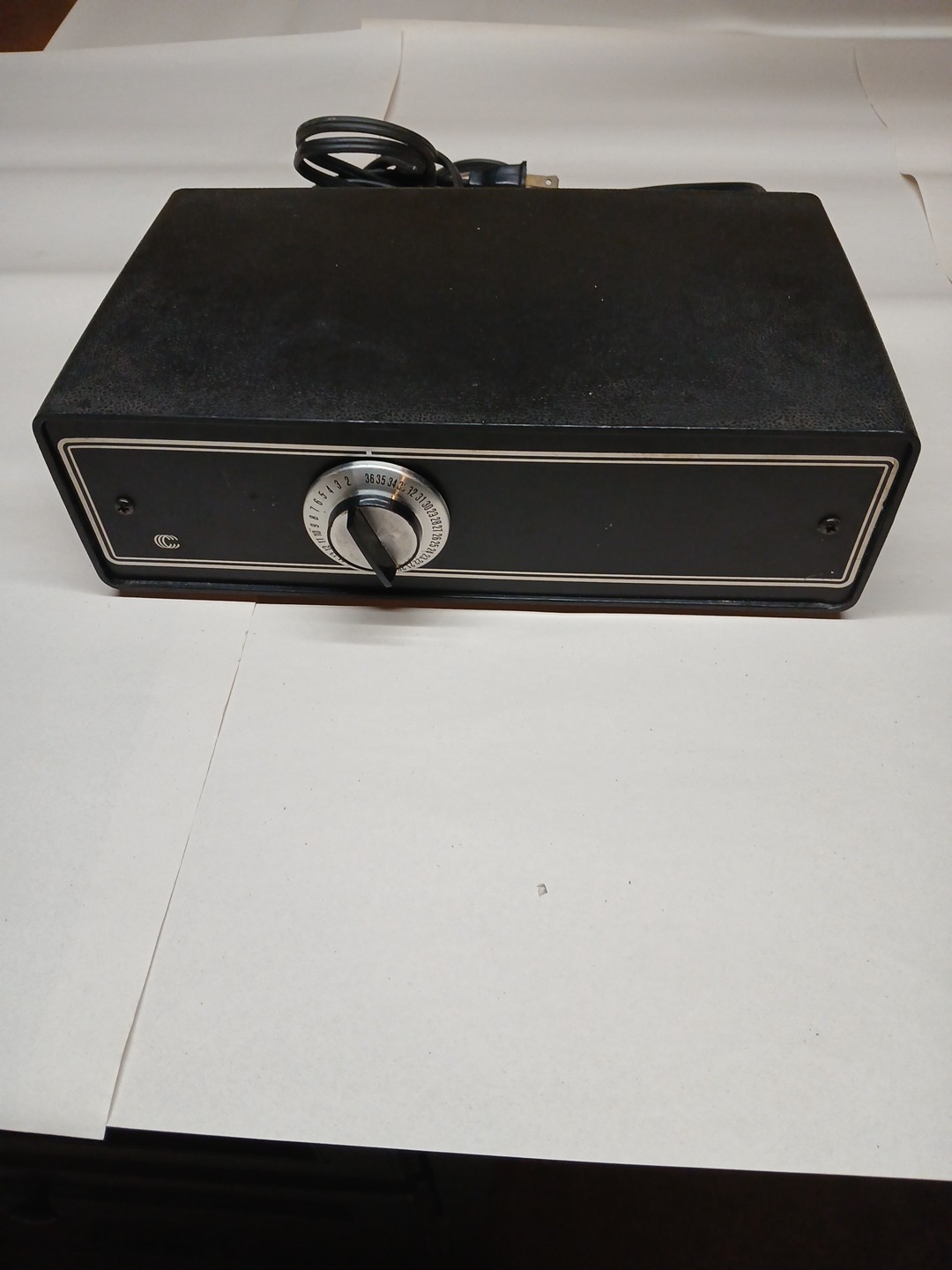 CCC Analog RF Dial Tuning Cable Tv Box