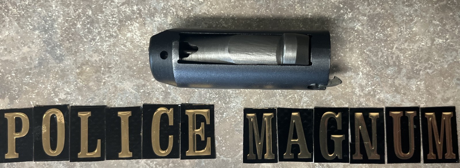 REMINGTON 870 BOLT ASSY * POLICE MAGNUM NON MIM EXTRACTOR *& SLIDE BLACK * 12 GA