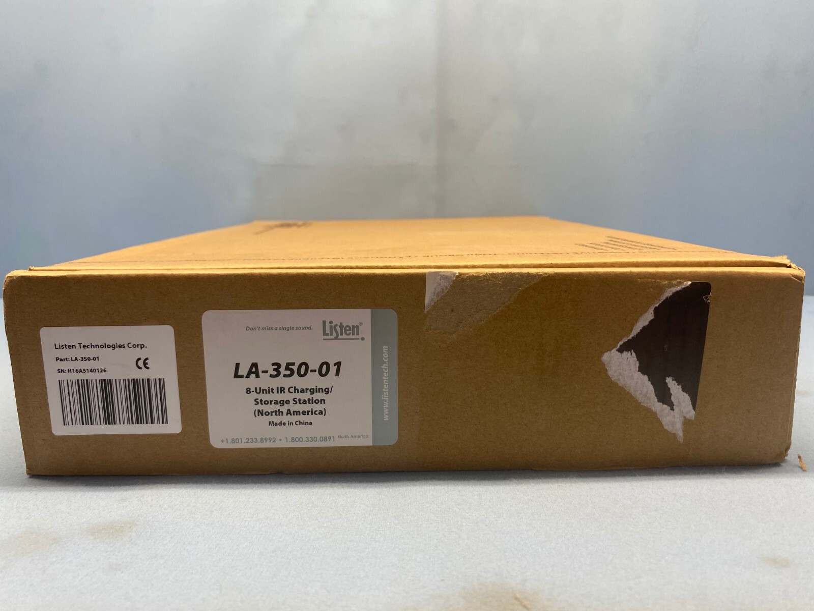 Listen Technologies LA-350-01 8-Unit IR Charging/Storage Station