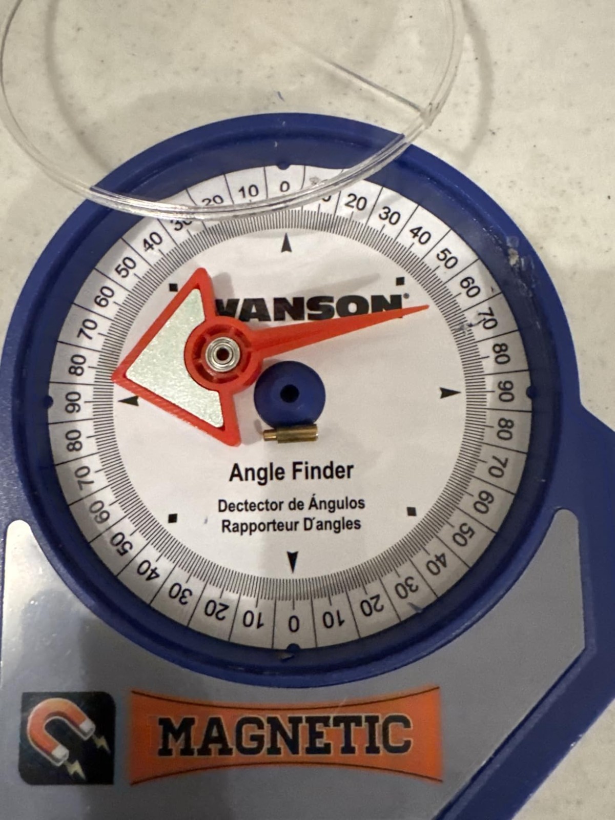 Magnetic Angle Finder Protractor Level Locator Tool For Construction Wood