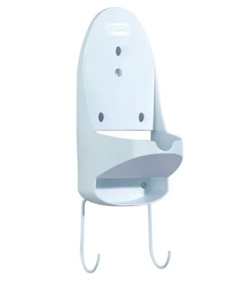 Sunbeam Wall Mount for Iron And Ironing Board Hook Mounting Hardware White NEW
