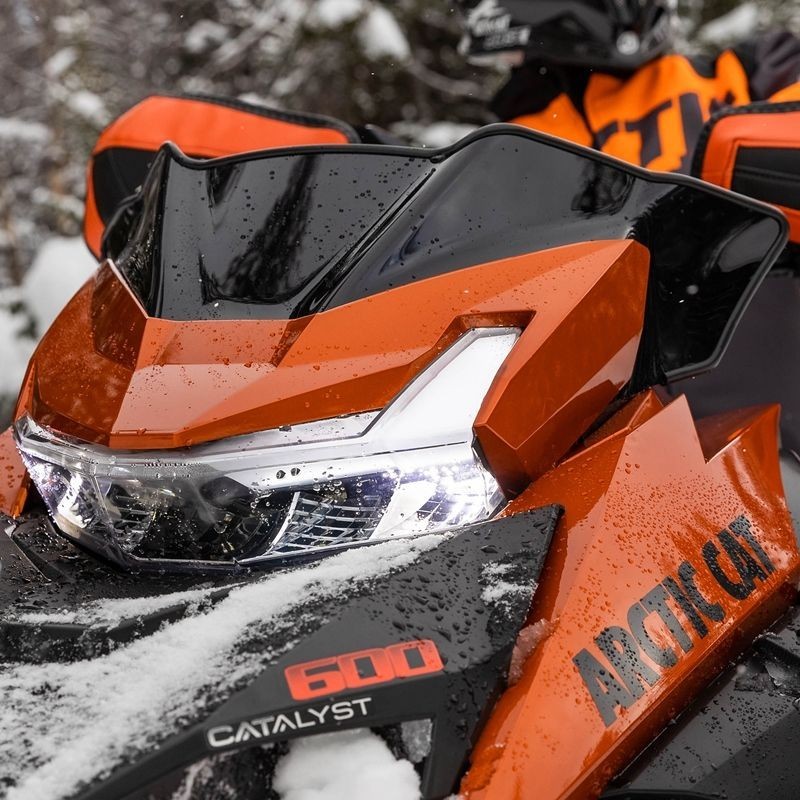 Arctic Cat Snowmobile 2024-2026 Low Sno Pro Catalyst Windshield - 1616-245