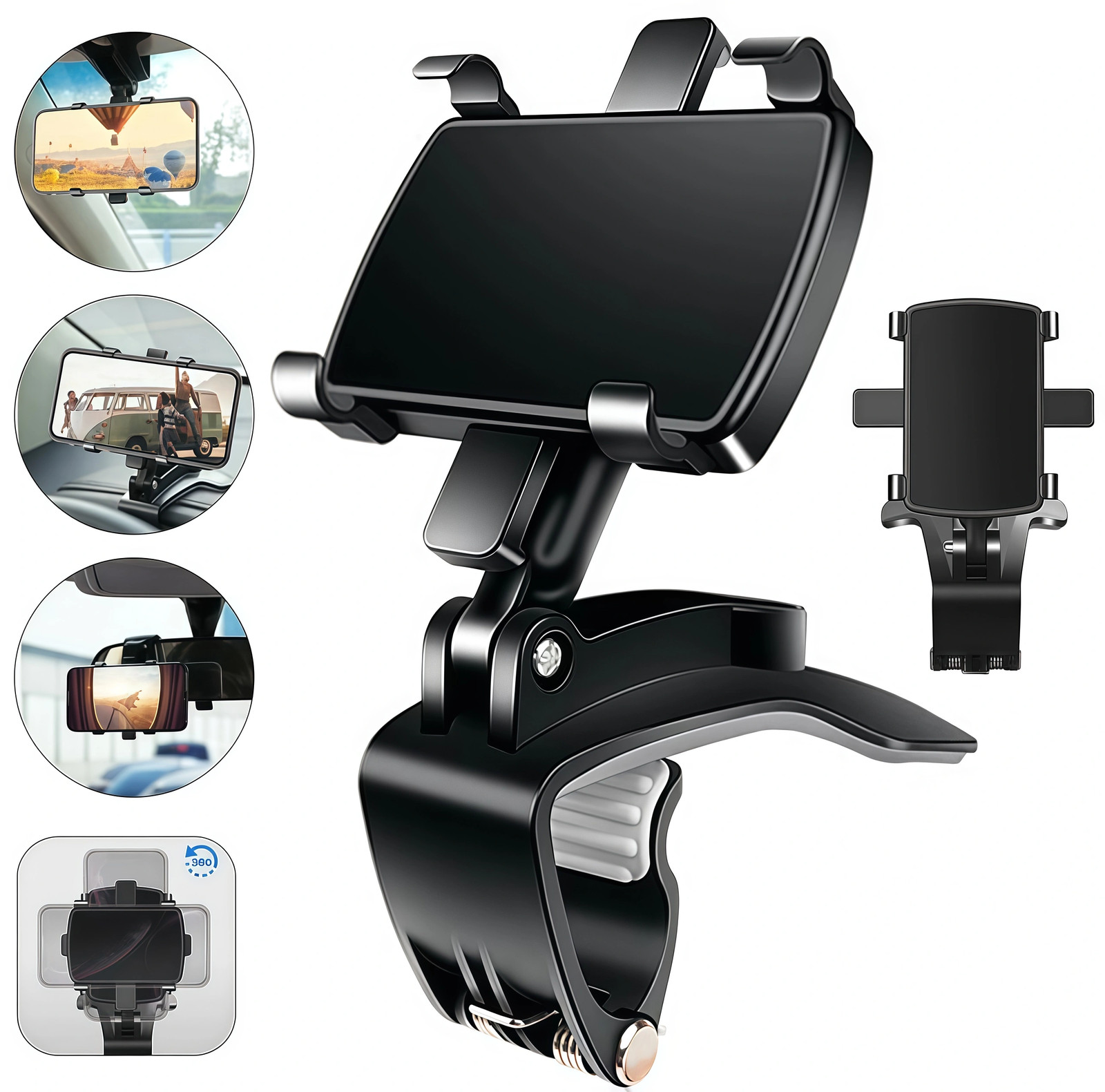 Universal 360° Car Dashboard Mount Holder For Cell Phone Samsung Galaxy iPhone
