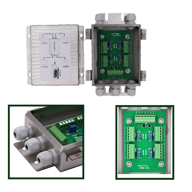 Waterproof High Quality Load Cell Boxes four in one Junction Box Stainless Steel