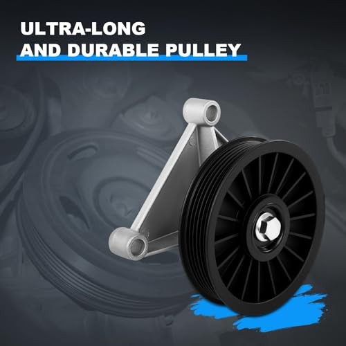 A/C Compressor Bypass Pulley 34209 Durable Replacement for Smooth AC