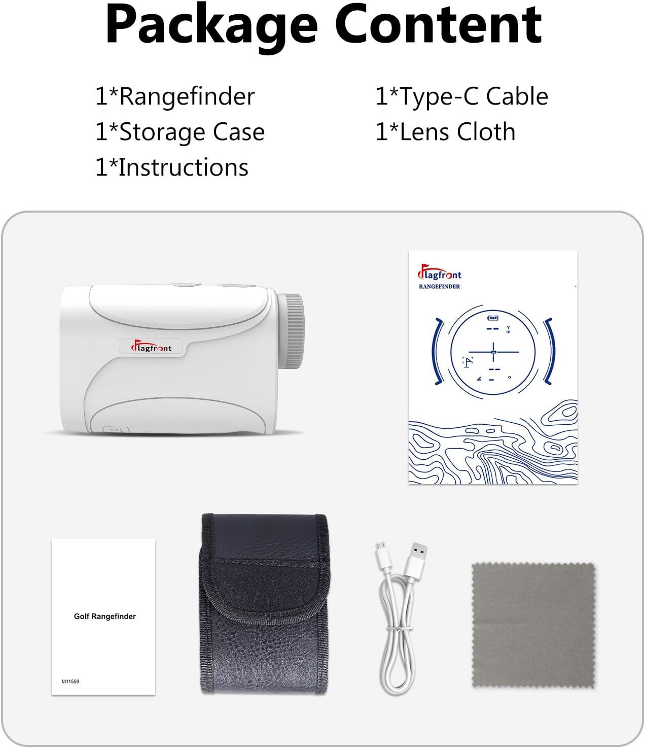 Range Finder Golf Rangefinder with Slope, 1200 Yards Golf Range Finder