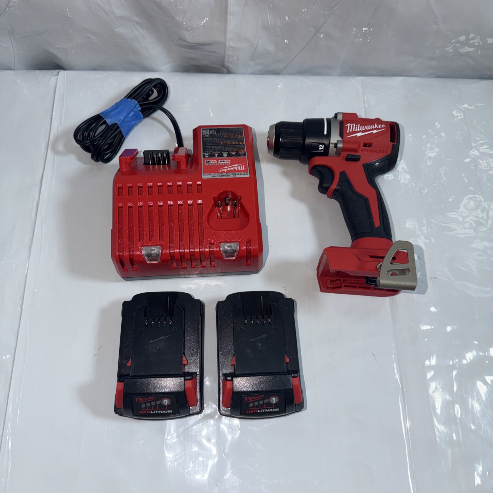 Milwaukee Tool 3601-22Ct M18 Compact Brushless 1/2" Drill/Driver Kit
