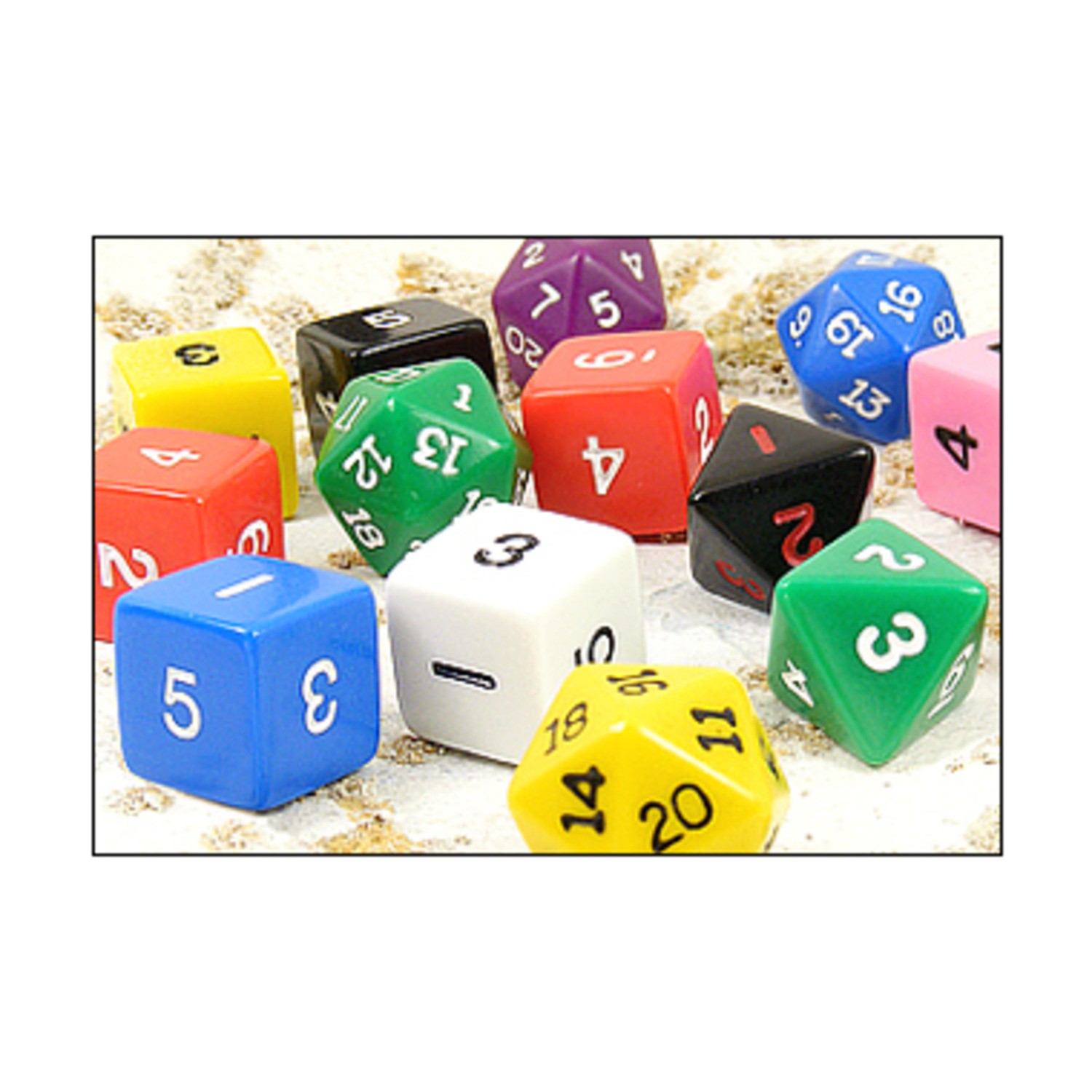 GHQ Historical Mini Rules Micro Armour - The Game Dice Pack (4) New