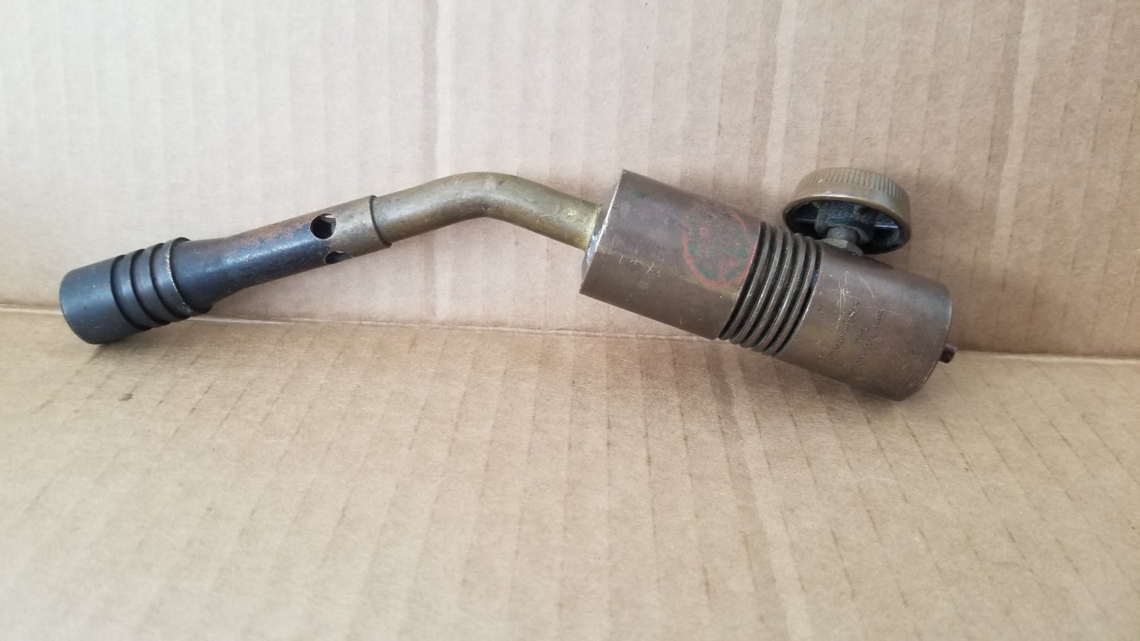 Vintage Bernz-O-Matic Brass Torch Head Working, VGC