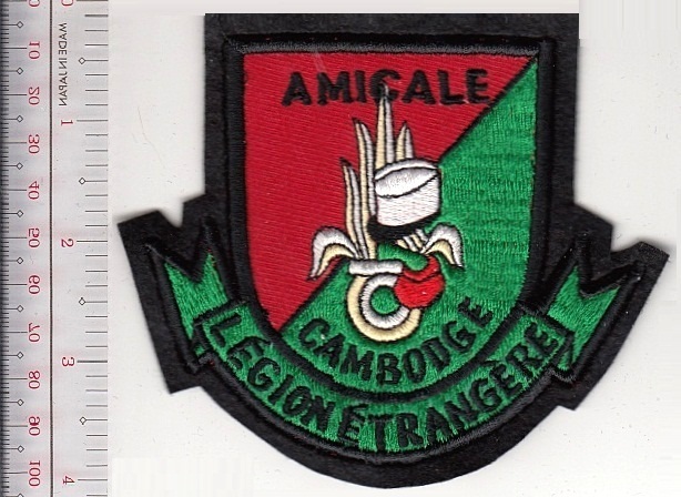 France Légion Etrangère Amicale du Cambodge French Foreign Legion Vete NO TARIFF