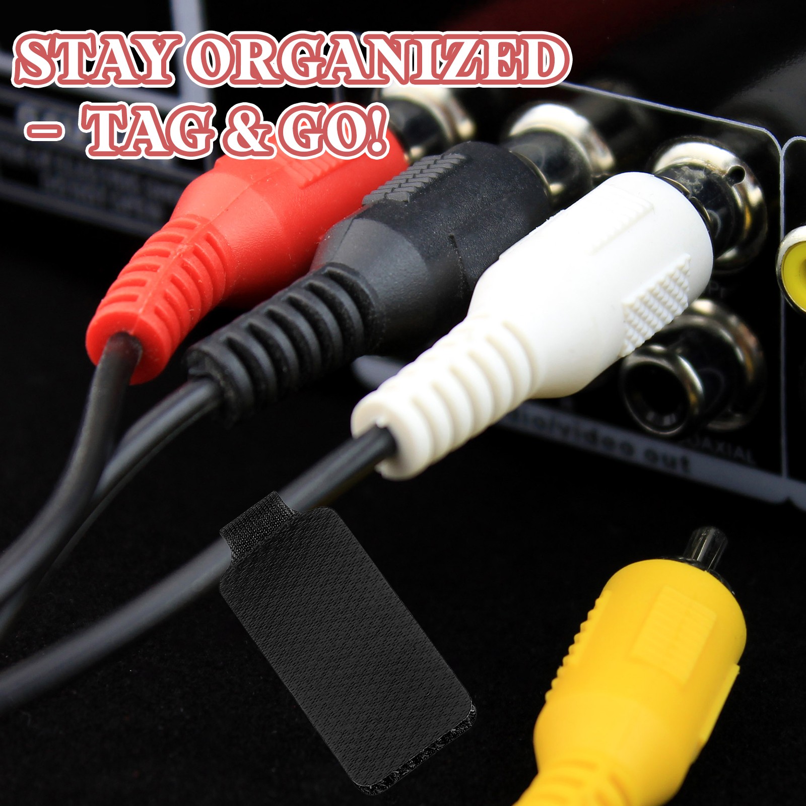 3.5 x 0.8 Inch Cable Labels, 32 Pcs Electronic Cable Identification Tags, White