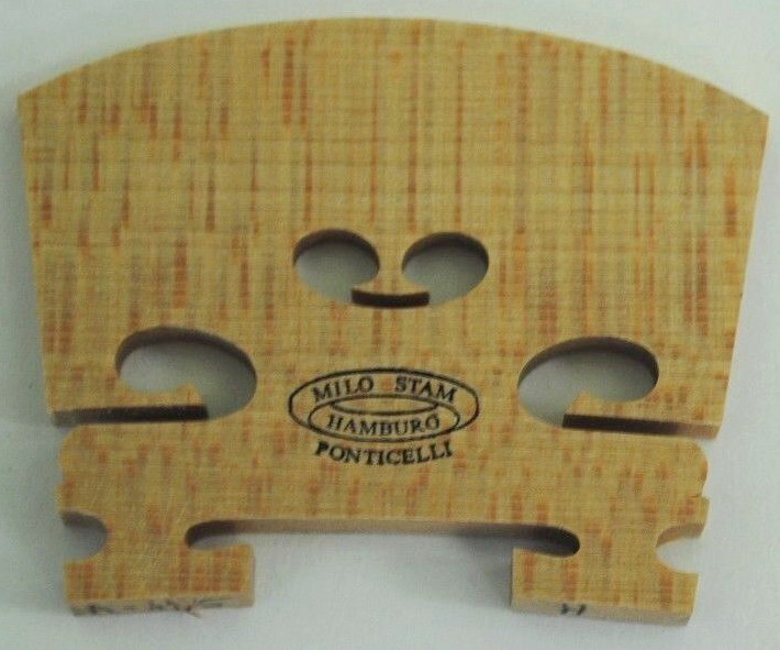 Milo Stamm Ponticelli Violin 4/4 Bridge Standard A Shape 41.5 mm NEW
