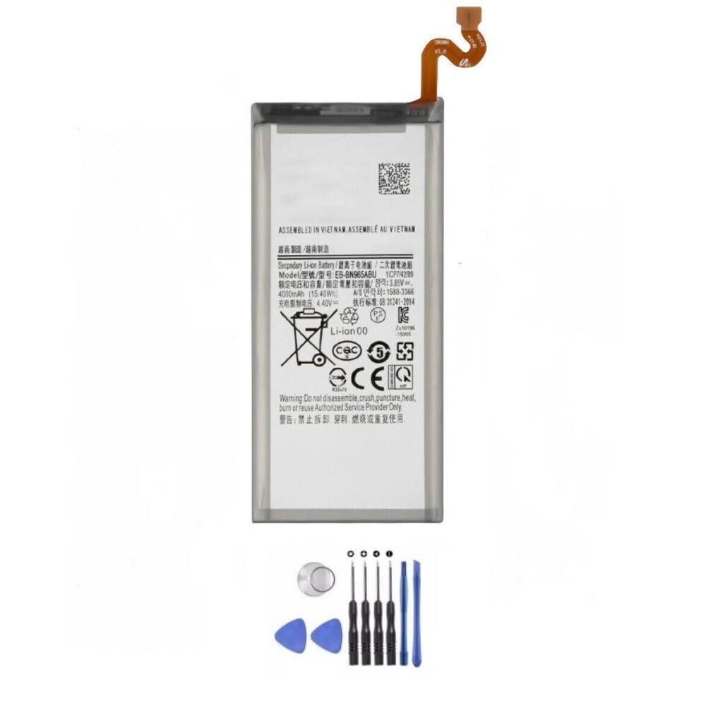 For Samsung Galaxy Note 9 N960 SM-N960U1 EB-BN965ABU Battery Replacement 4000mAh