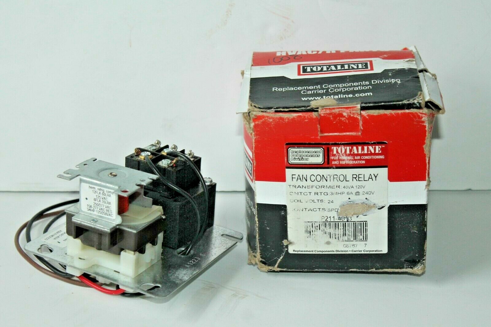 Carrier Totaline P211-4013 Fan Control Relay