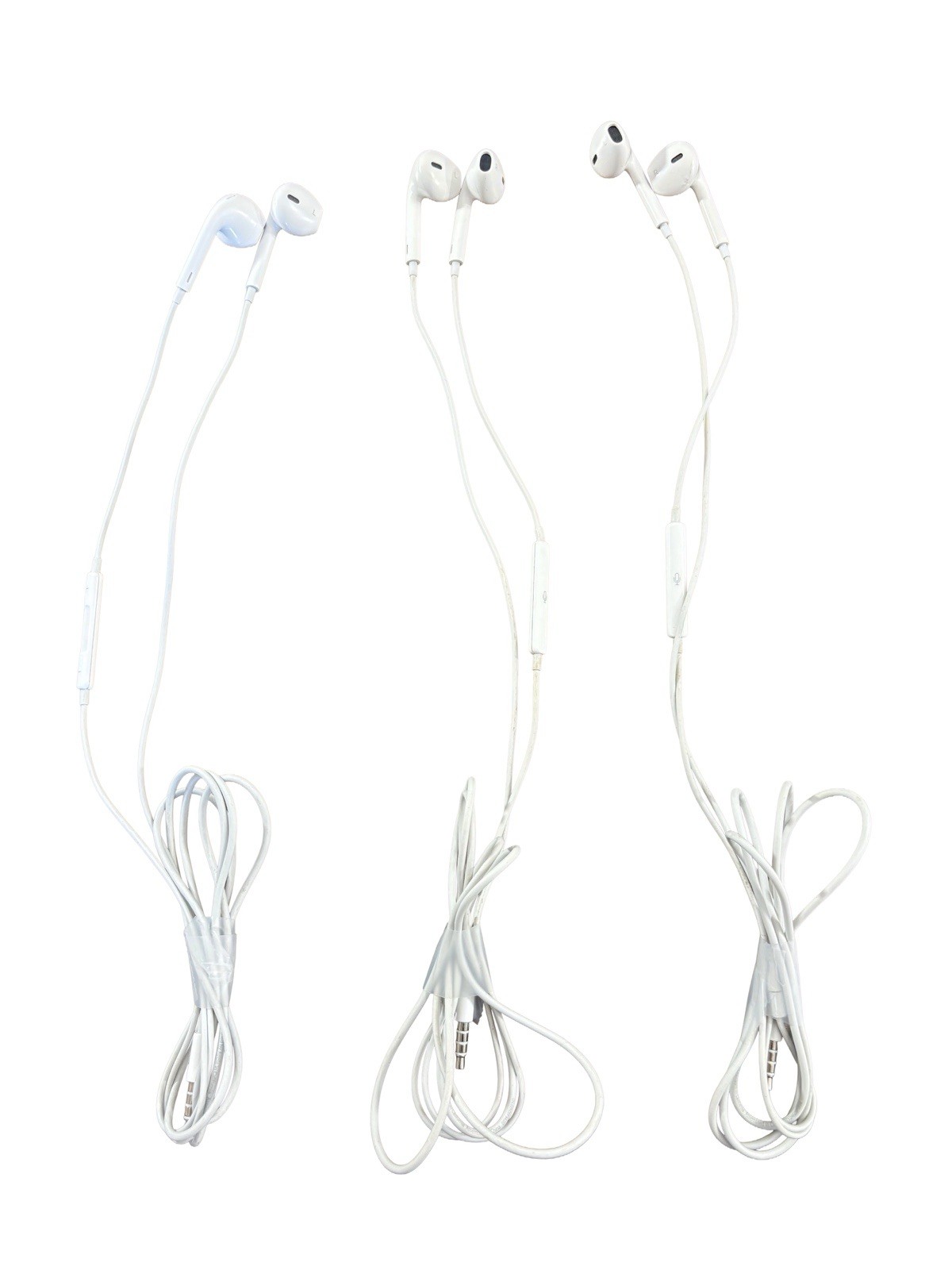 Apple Wire EarPods 3.5 mm plug Used Remote And Mic