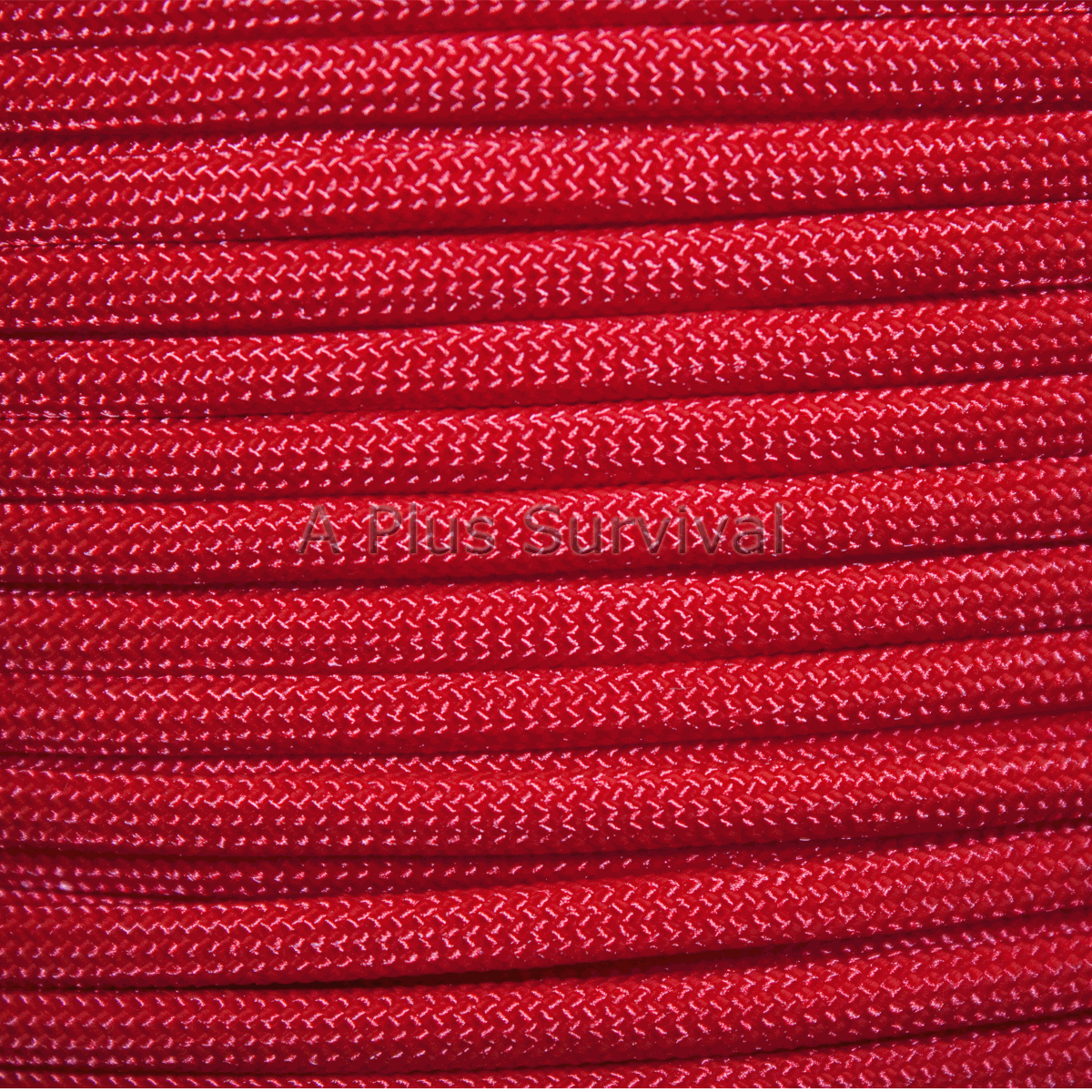 Red Paracord 50 Feet 550 lb 7 Strand Emergency Survival Bracelet