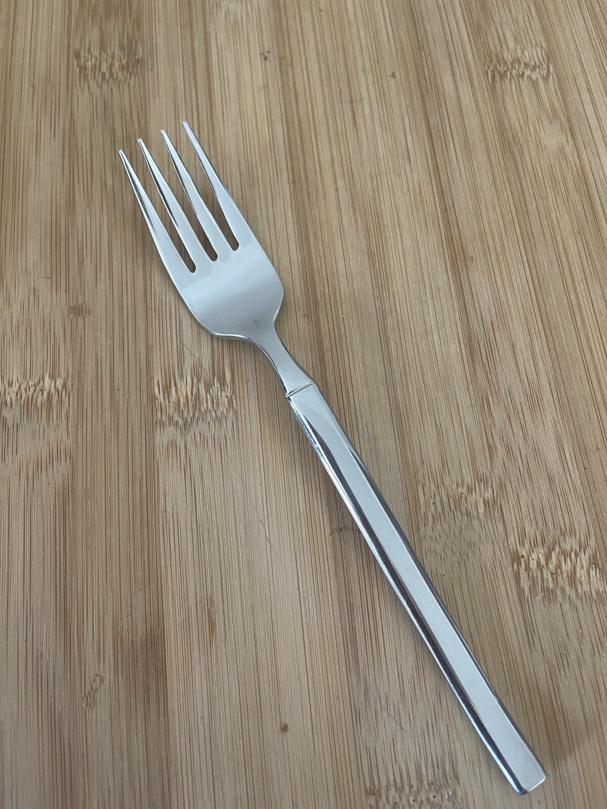 ZWILLING Henckels OPUS Glossy 18/10 Stainless Curves Up SALAD FORK 7"