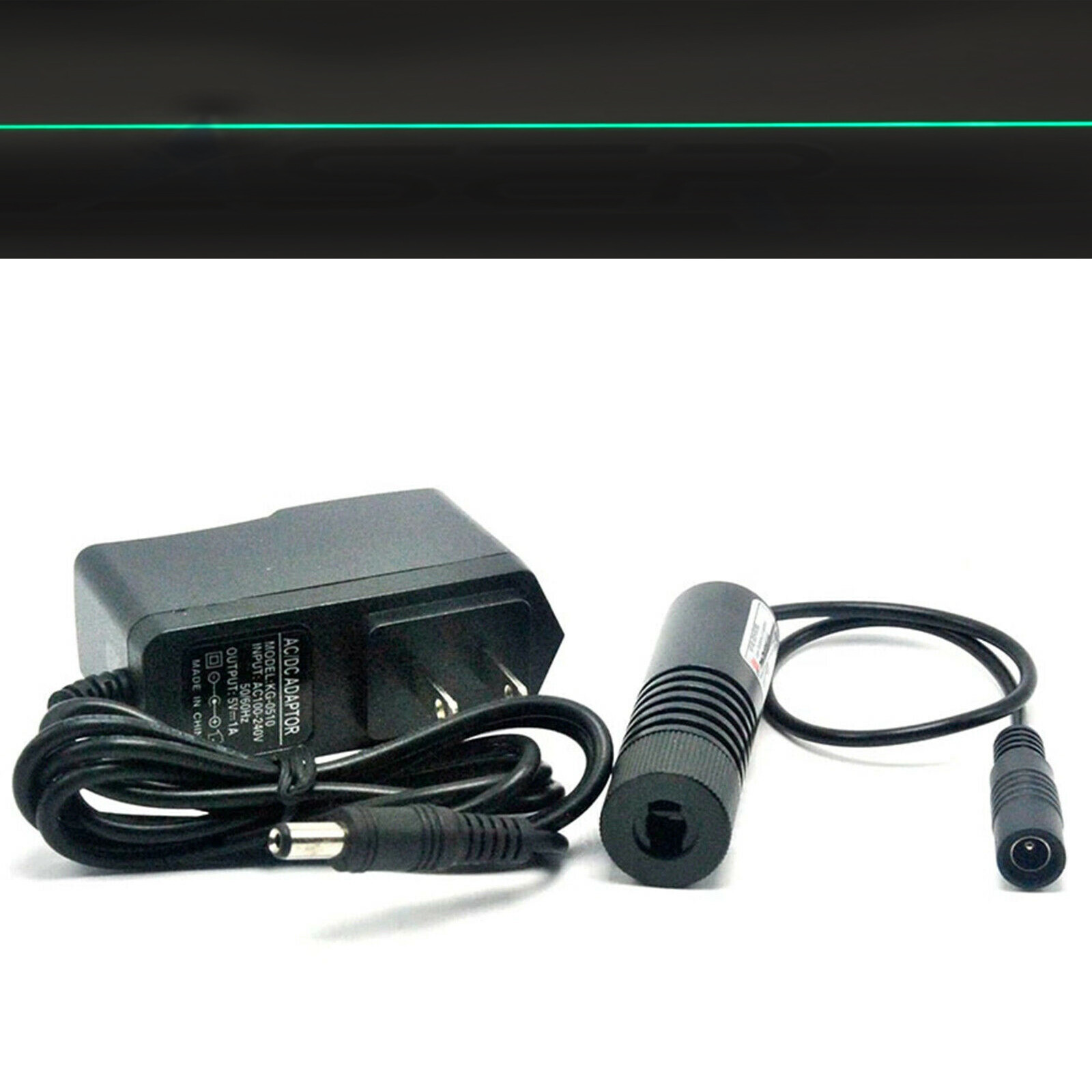 1pc 520nm 10mW Green Line Generator Laser Module for Stone Wood Cutting 22*75mm