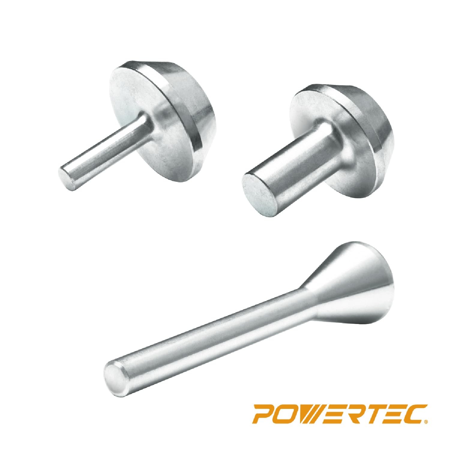 Router Subbase Centering Pin & Cone Set w/ 1/2" & 1/4" Inside Centering Guide...