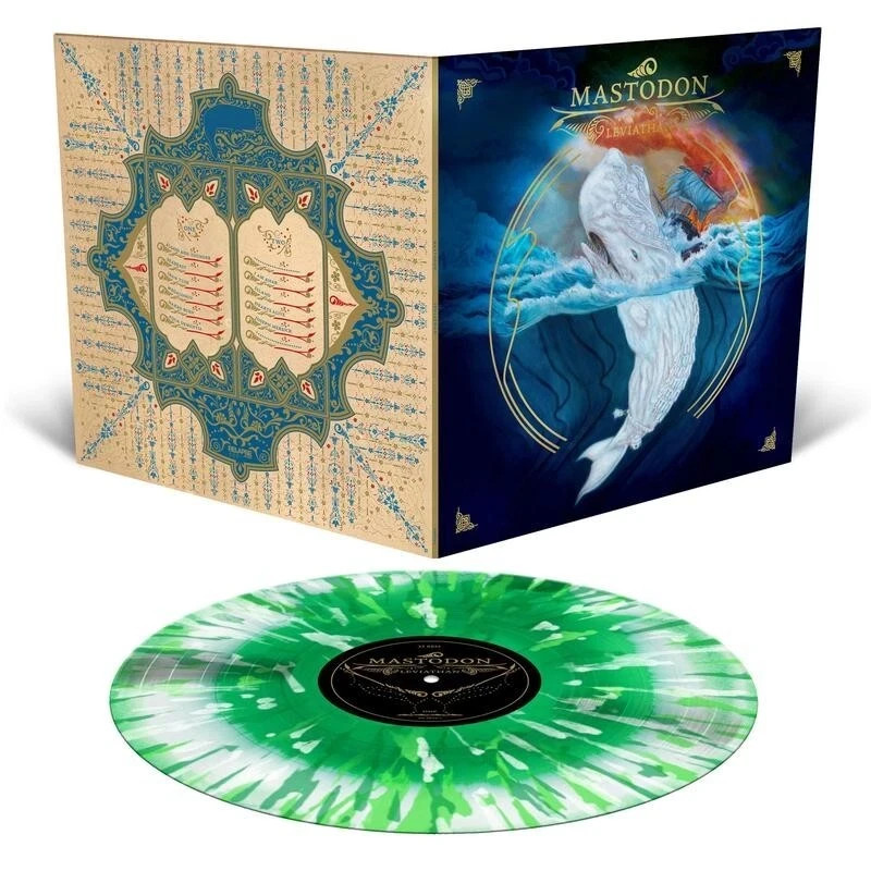 Mastodon - Leviathan LP - DELUXE COLORED Vinyl Album - NEW CLASSIC METAL RECORD