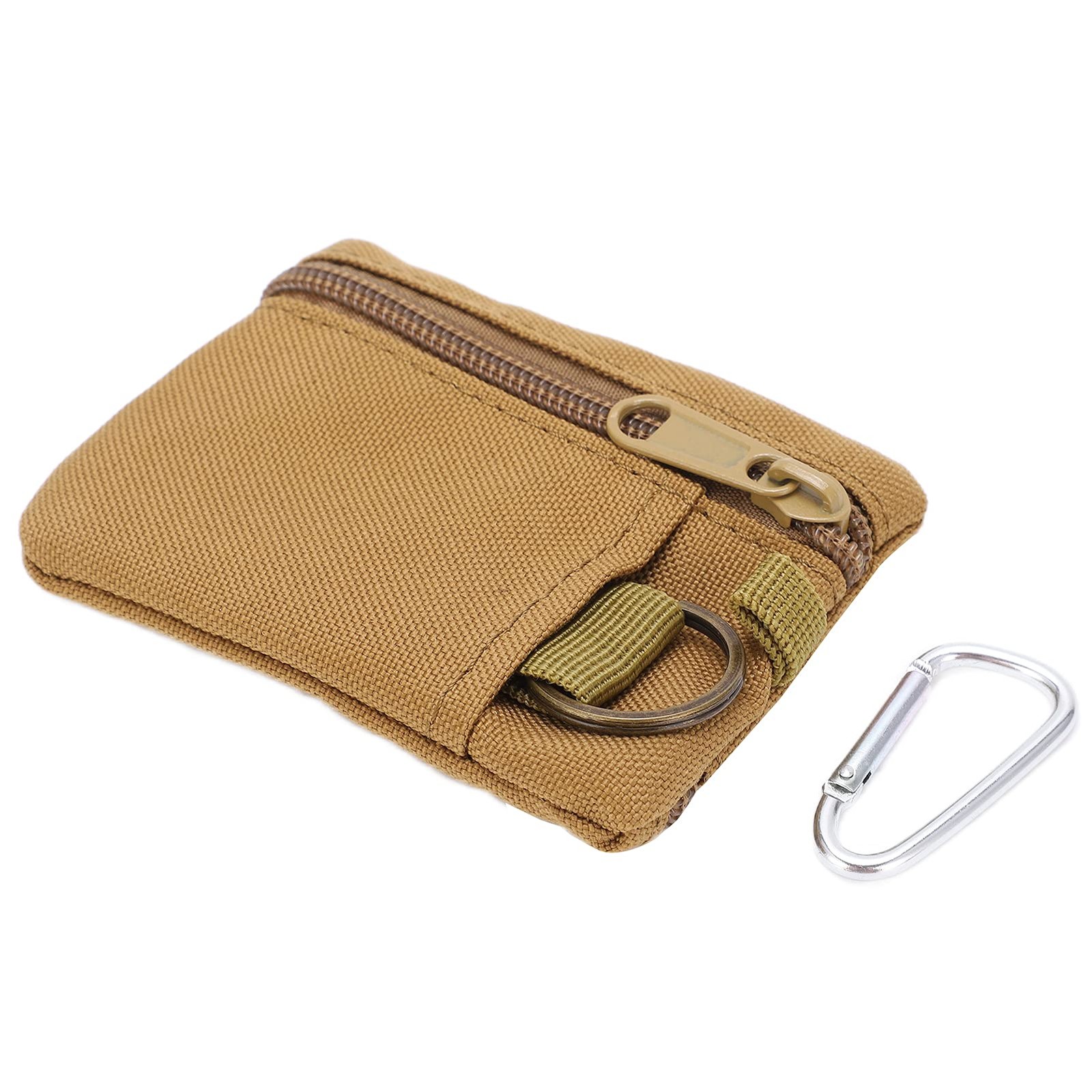 EDC Pocket Pouch, Mini Molle Pouch Wallet Tactical Keychain Pouches Multi Fun...