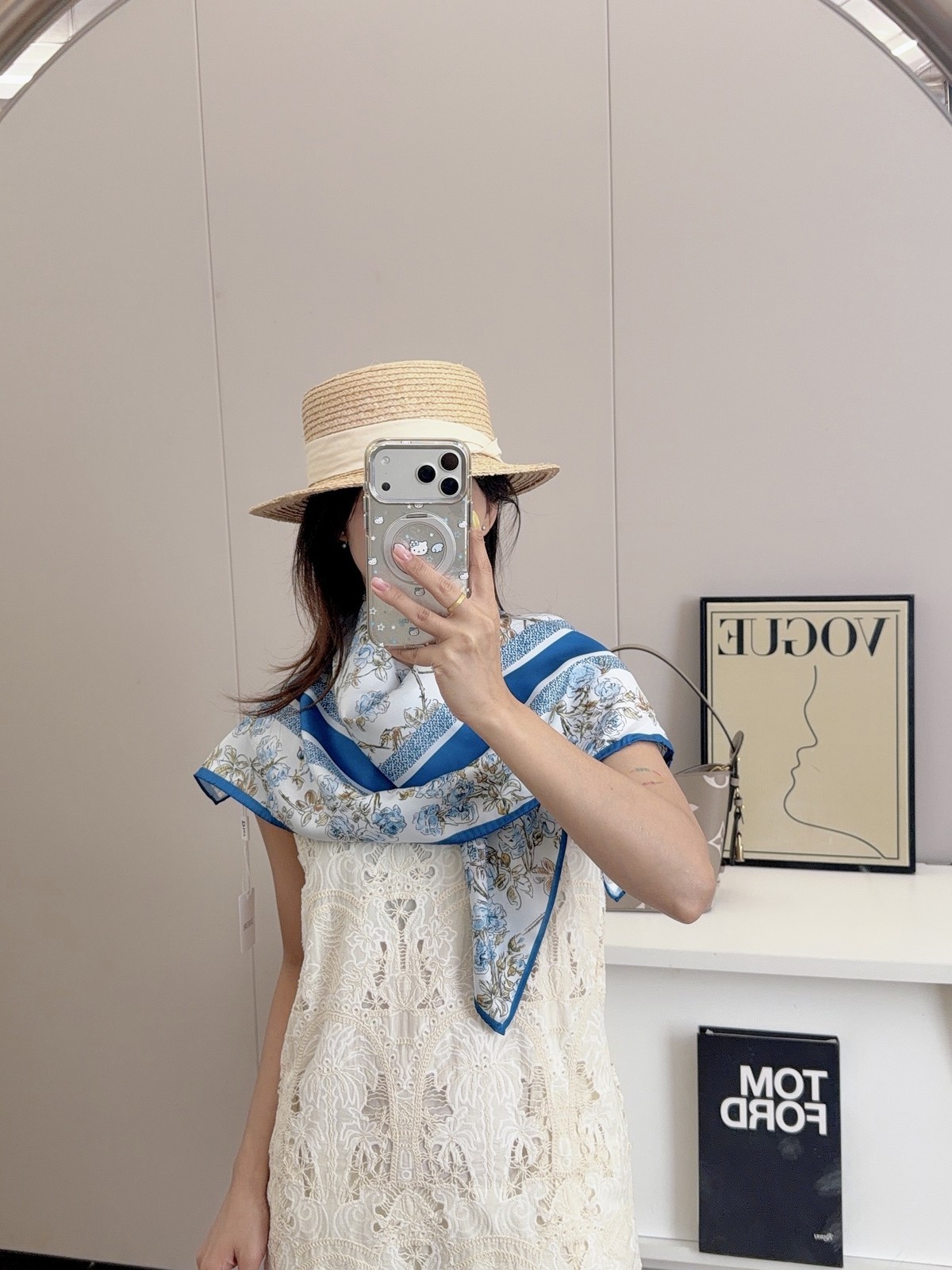2026 NEW Women Scarf Wrap Hair Ribbon Handle Neck Accessories2 16
