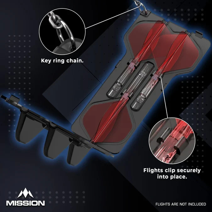 MISSION FORCE 90 FLIGHT CASE BLACK