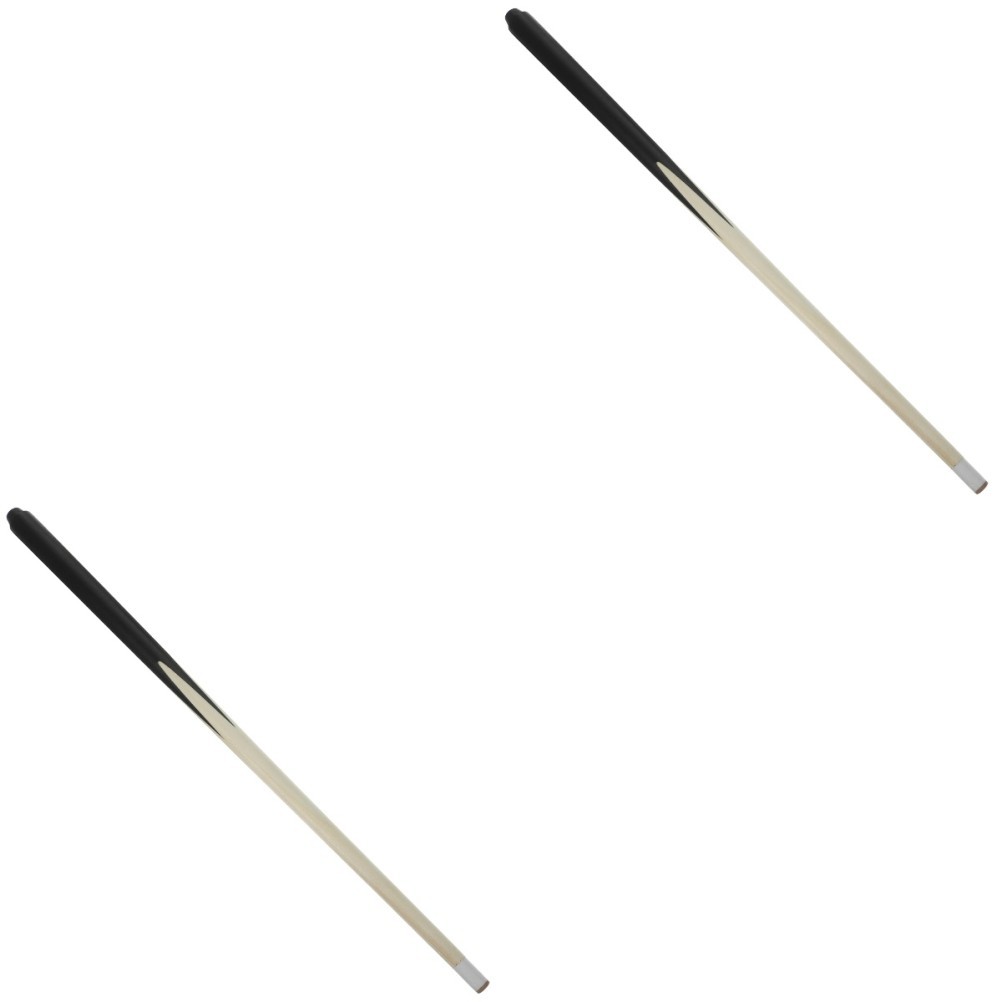 2 PCS Pool Cues Short Mini Billiard Sticks for Sale Kids Snooker