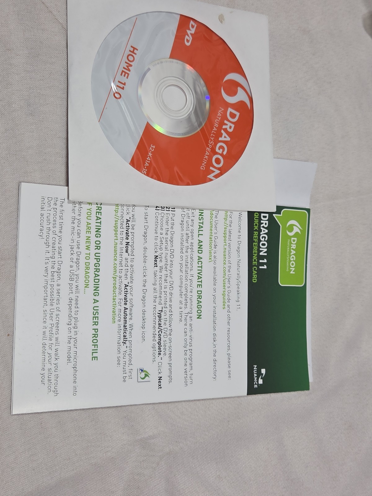 Dragon Naturally Speaking Speech Recognition Software Premium Version Home 11