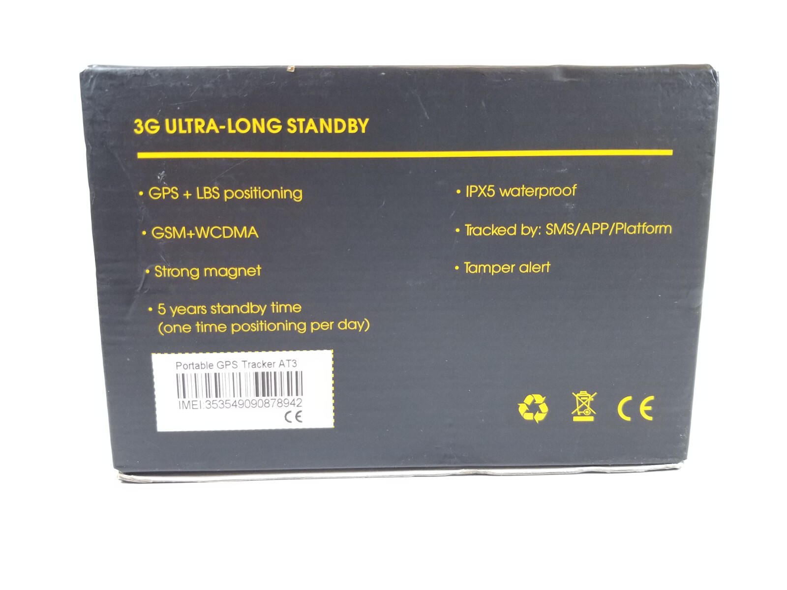 AT3 3g Ultra - Long Standby GPS Tracker Open Box