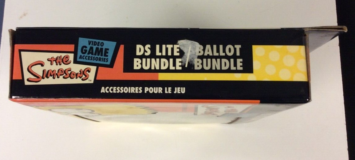 Bart Simpson DS Lite Bundle Nintendo Solutions2go Case/Stylus/Earbuds/Strap