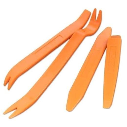 4Pcs Auto Door Clip Panel Trim Removal Tool Kits Thick Plastic Car Tools for