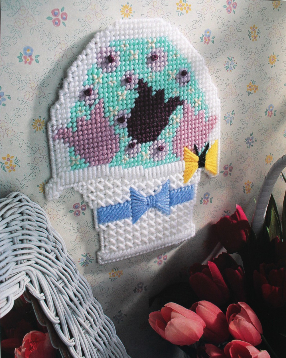 Basket of Sprint Wall Hanging Plastic Canvas Patterns Annies Club Home Decor