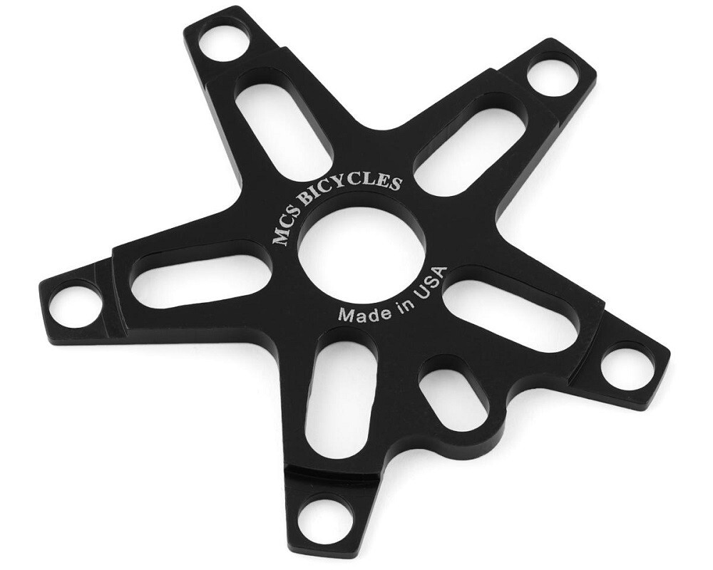 MCS BMX Old School SPIDER 110mm Made in USA! BLACK